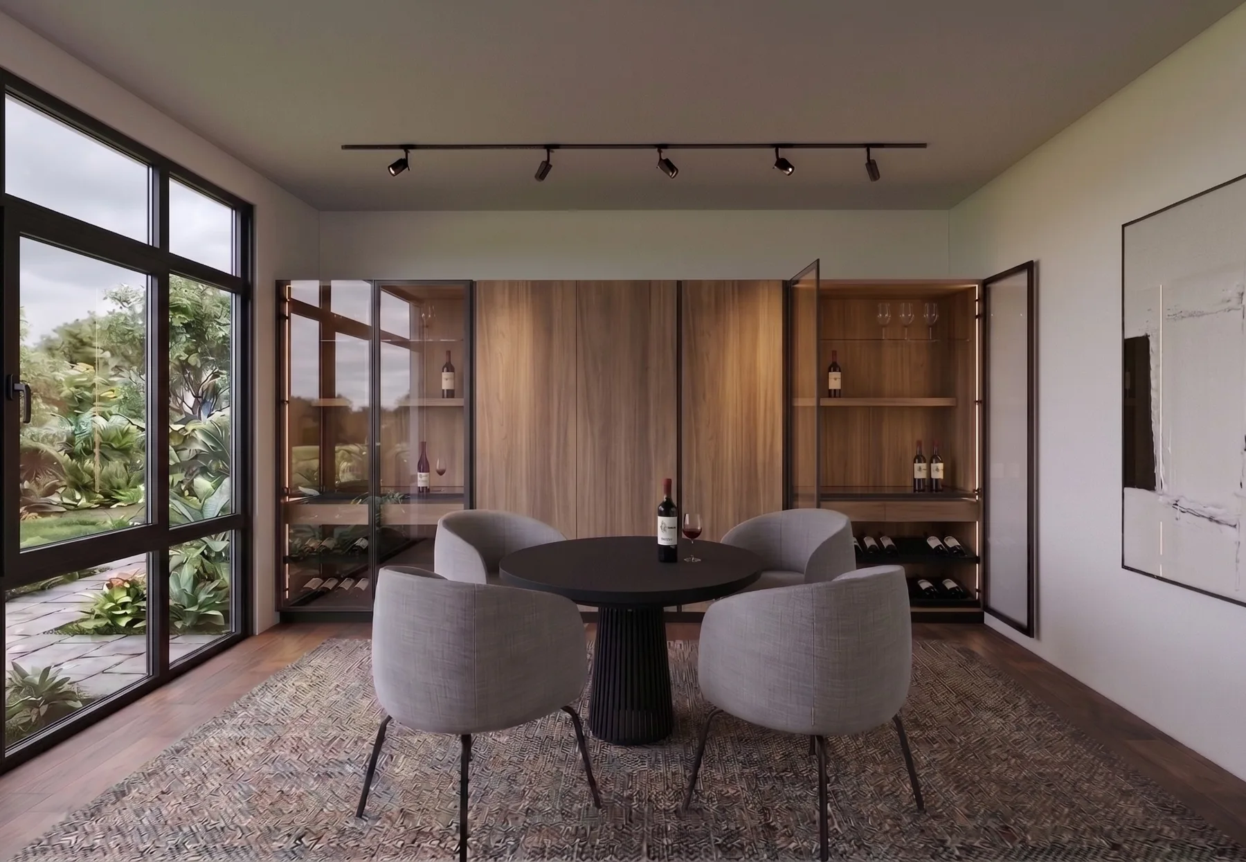 Signature · Muebles modulares · Coffee Station · Kitchen Station · Wine Station · Vitrina