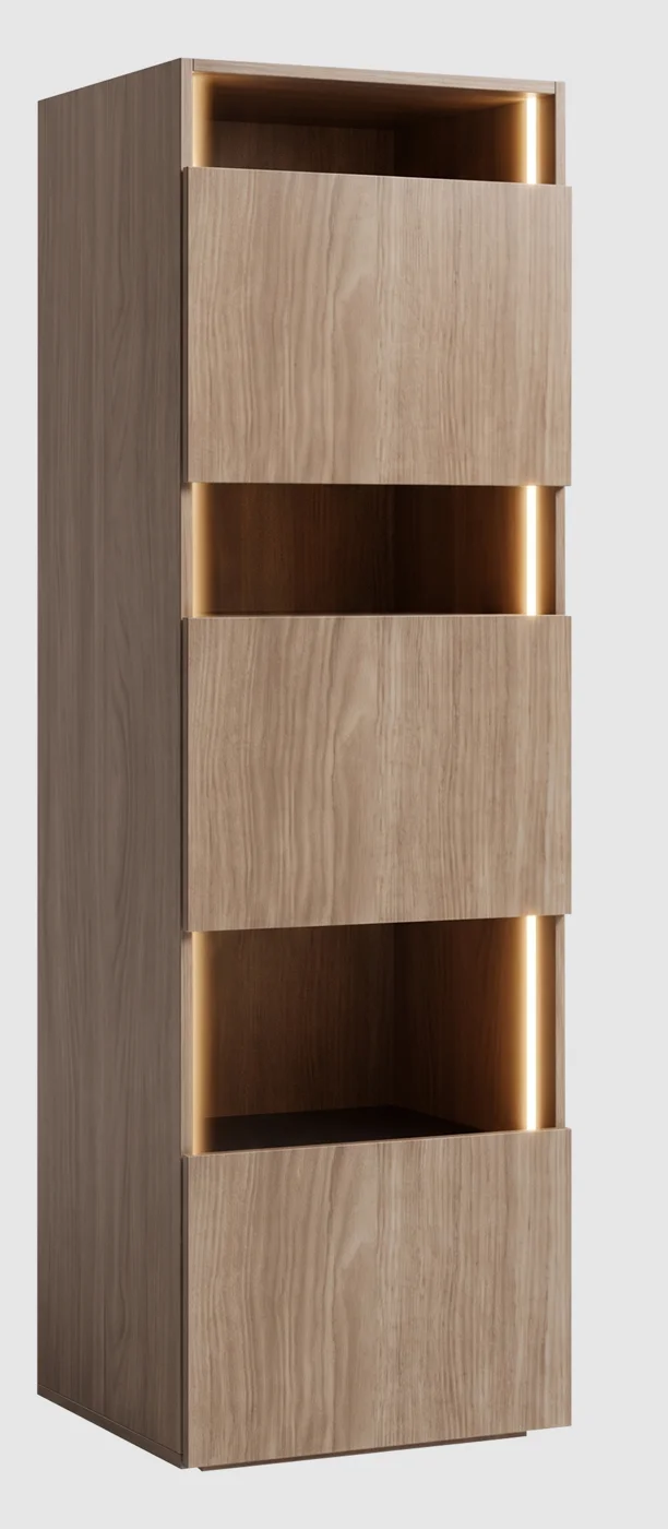 Kova · Muebles modulares · Laundry · Columna con cesto · Columna laundry · Columna · Abierto · Abierto con barral