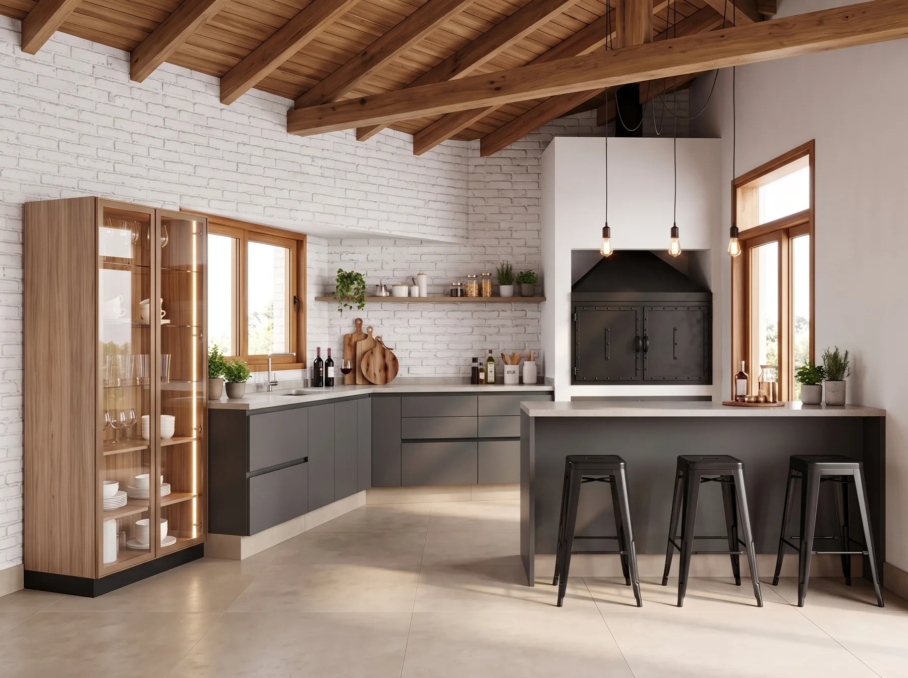 Signature · Muebles modulares · Coffee Station · Kitchen Station · Wine Station · Vitrina